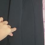 Lounge  BRANDED WAIST AND ANKLE THICK KNIT BLACK JOGGER SWEATPANTS SMALL Photo 6