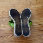 Juicy Couture Vintage Y2K Green Wedge Sandals Size 8 Photo 5