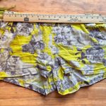 Kut From The Kloth Floral Pull-On Shorts – Size 14 – 100% Linen – Yellow & Gray Photo 4