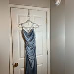 Shona joy NEW La Lune Lace Back Maxi Dress in Powder Blue Photo 4