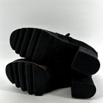 Sorel Addington Lace Up Holiday Boots Heeled Platform Faux Fur Leather Black 6 Photo 6