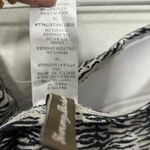 Tommy Bahama 8 White Zebra Animal Print Halter One Piece Swimsuit Tropical Beach Photo 3