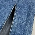 Judy Blue Denim Midi Maxi Skirt Sz 1XL Acid Wash Stretch High Slit A Line Photo 14