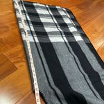 Woolrich  Black & White Soft Poncho Wrap One Size Photo 8