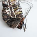 Ulla Johnson  Rayna Snake-Print Leather Strappy Block Heel Sandals Photo 7