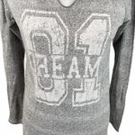 City Streets  Hooded Long Sleeve Shirt, Gray, Medium Photo 4