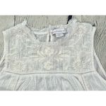 House of Harlow 1960 White Boho Embroidered Sleeveless Top Photo 10
