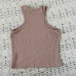 LNA  Alissar Ribbed Tank Top Nude (Small) Photo 2