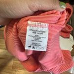 Haute Monde Pink Ruffle Bodysuit Size L Photo 4