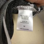 NY & Co Striped Sweatshirt Gray Size M Photo 3