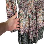 Anthropologie MAEVE Women’s Tiled Amethyst Smocked Shirt Dress medium Photo 4