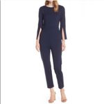 Ali & Jay NWT navy blue split sleeve ponte knit jumpsuit Photo 1