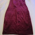 Love Culture  Red Velvet Tube Strapless Dress L Large Photo 7