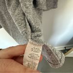 Heather Grey Open Sweater Super soft Gray Size L Photo 3