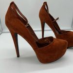 breckelle's Breckelle MARISA, ANKLE STRAP SUEDE HEELS Photo 2