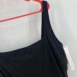 BEYOND CONTROL Swimsuit Size 16 Black NWT Plus Curvy Gold Rhinestone Detail Photo 7