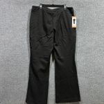 Hilary Radley  Dress Pants Womens 2XL Black Stretch Slash Pockets Formal Wide Leg Photo 6