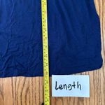 Lulus  Garden District Wrap Maxi Dress 3/4 Sleeve Casual‎ Elegant Navy Blue Small Photo 11