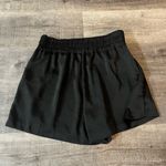 Generation Love Amy Satin Shorts in Black Photo 2