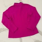 The North Face 1/4 Zip Fleece Pullover Top Womens Large Bright Pink Gorpcore Ski Photo 6