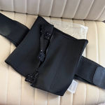 Women’s Waist Trainer Workout Band NWOT Black Photo 0