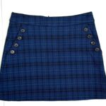 Veronica Beard Barnes Plaid Mini Skirt Size 8 Photo 3