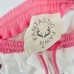 Fantastic Fawn  White Pink Golf Sequin Athletic Shorts Women's Size M Photo 6
