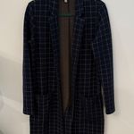 Harlyn Morganne Longline Jacket Blue Size XS Photo 0