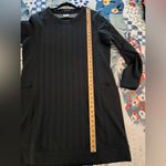 COLUMBIA 1X Charcoal Gray Sweatshirt Dress Fleece Photo 9