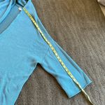 DemyLee New York 100% cotton beautiful beach oversized knit cardigan sea blue Photo 5