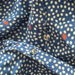 Lucky Brand 🍀 Women’s Blue With White/Red Polka Dots Casual Summer Dress Size M Photo 9