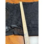 Leather And Lace Black Top Small Sheer Jeans By Buffalo Shirt Sleeveless Photo 8