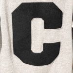 Chrldr Size Small Grey Big Black C Crewneck Pullover Sweatshirt Photo 1