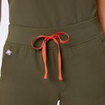 FIGS Women's Zamora Jogger Scrub Pants in Spruce, Size Small Photo 2