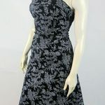 LULY K Strapless Tube Black White Small Dress Photo 3