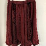Sequined Skirt Gorgeous Burgundy Free Size Size M Photo 5