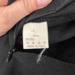 Costume National Womens Black Mock Neck Sleeveless Wool Sleek Midi Dress Size 38 Photo 8