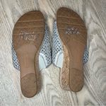 Baretraps  Flossey Silver Woven Cork Wedge Sandal Comfort Slip On Women’s Size 10 Photo 8
