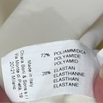 Chiara Boni  La Petite Robe White Halter Peplum Dress Women’s Medium Cocktail Photo 7