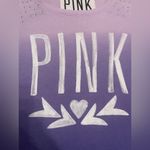 PINK - Victoria's Secret PINK Victoria’s Secret Long Sleeve Crew Neck Shirt Ombre with Rhinestones Photo 5