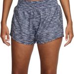 Nike Women’s One Dri-Fit Mid-Rise 3” Navy Blue Brief Lined Shorts Sz M NWT Photo 8