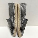 Bottega Veneta  Gala Metallic Leather Espadrilles Photo 6