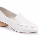 Jeffrey Campbell Viona Loafer in White Croc Photo 0