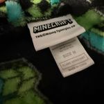 Minecraft Plush Fleece Robe with Creeper Print Boys Size M Black Size M Photo 1