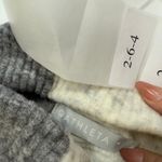 Athleta  Sweater Womens Small Cream Grey Transit Colorblock Merino Wool Blend Photo 10