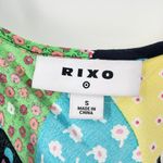 Rixo for Target Women's Colorful Patchwork Sleeveless Slip Midi Dress Size Small Pink Photo 10