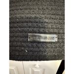 Elizabeth and James Black Corded Handbag/ Shoulder Bag Photo 4