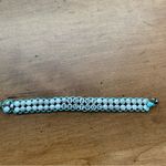 Juicy Couture Pam Gela Silver Toned Blue Beaded Bracelet Brand New with Tags Photo 5