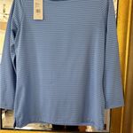 Vineyard Vines  Sankaty Striped Boatneck Women's Top Photo 2
