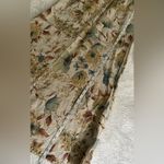 TSD Two Star Dog 100% Linen Floral Maxi Skirt Size Medium Photo 6